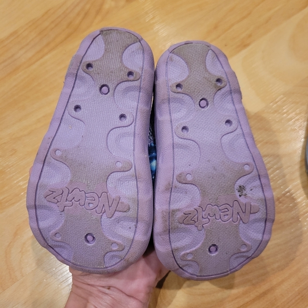 Baby Water Shoe Bundle Newtz Aqua Size 5 Size 6 - Picture 4 of 7